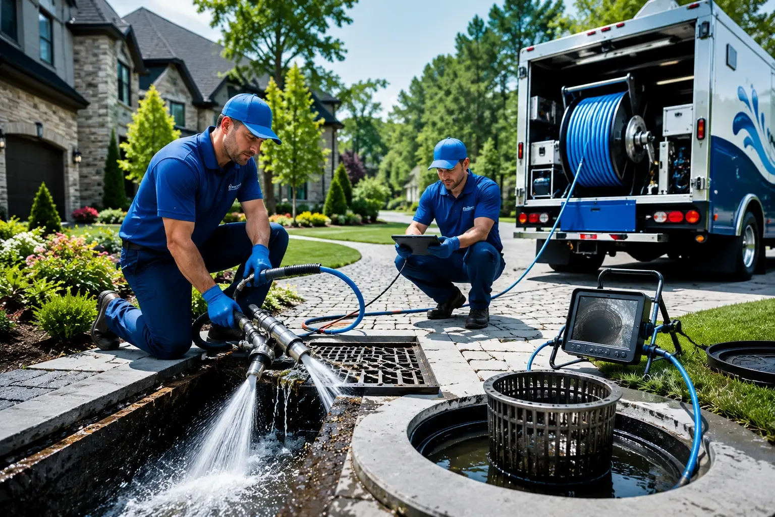 Local outdoor drain cleaning professionals in Plymouth, MA